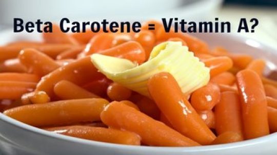 Tìm hiểu về Beta Carotene – tiền chất của Vitamin A